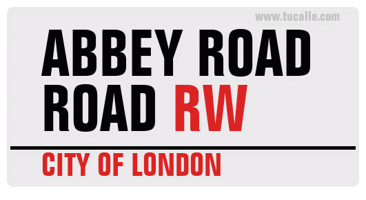 cartel_de_road- -Abbey Road_en_londres